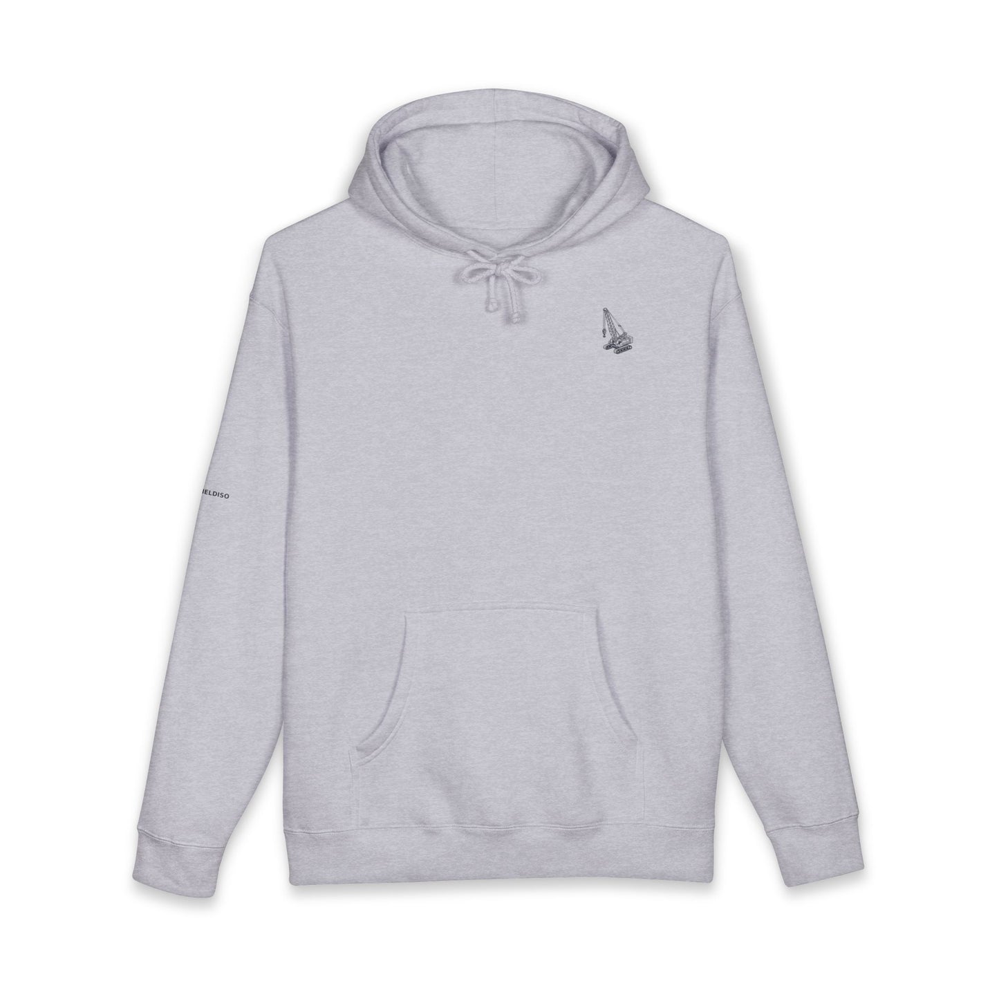 FIELDISO Crawler Crane Heavyweight Hoodie