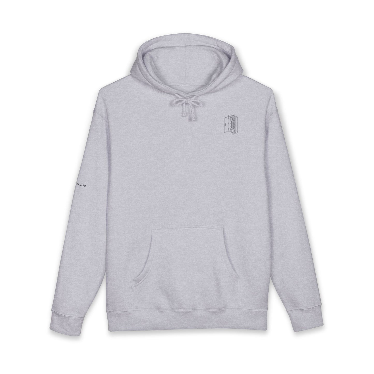 FIELDISO Power Panel Heavyweight Hoodie