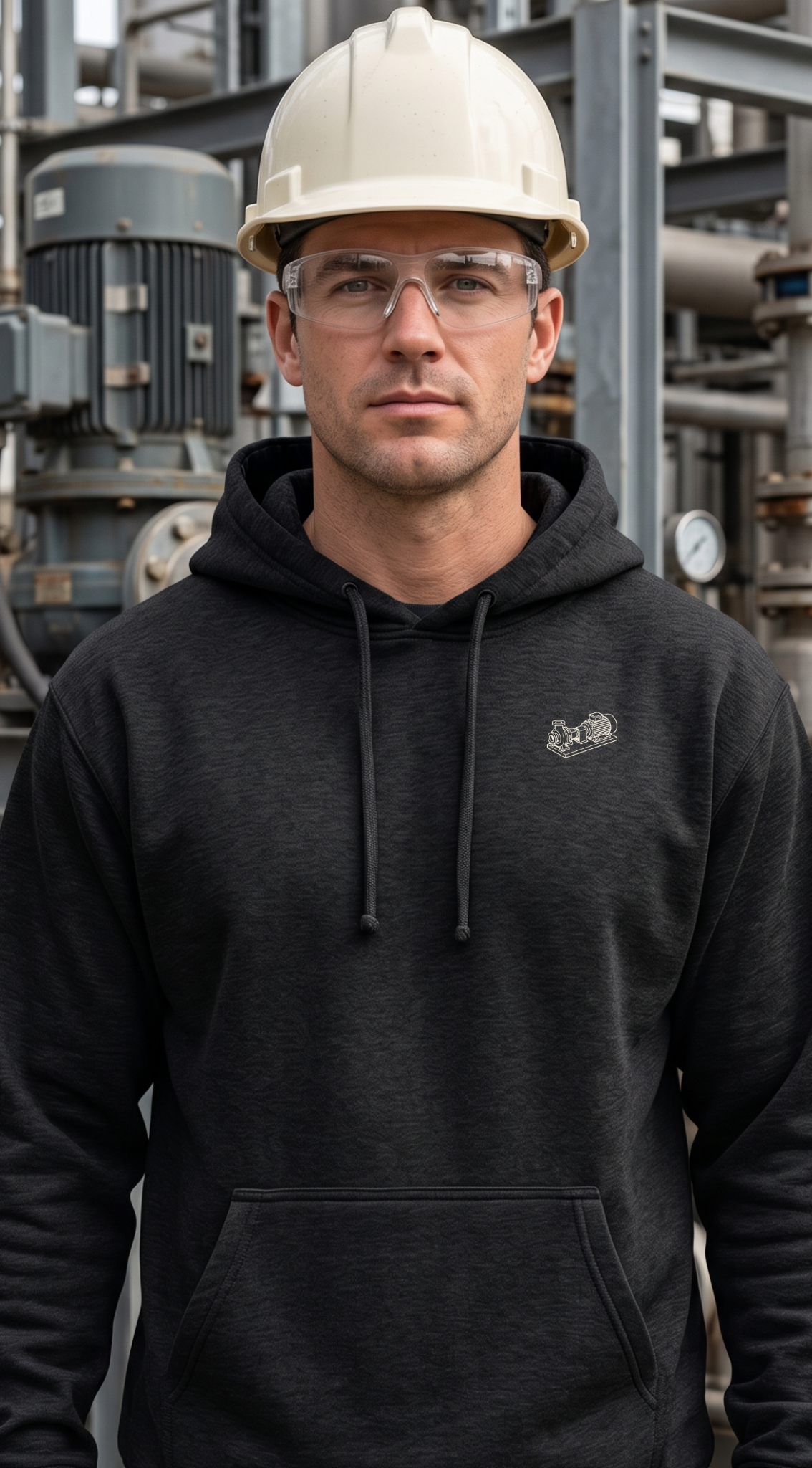 FIELDISO Pump Assembly Heavyweight Hoodie