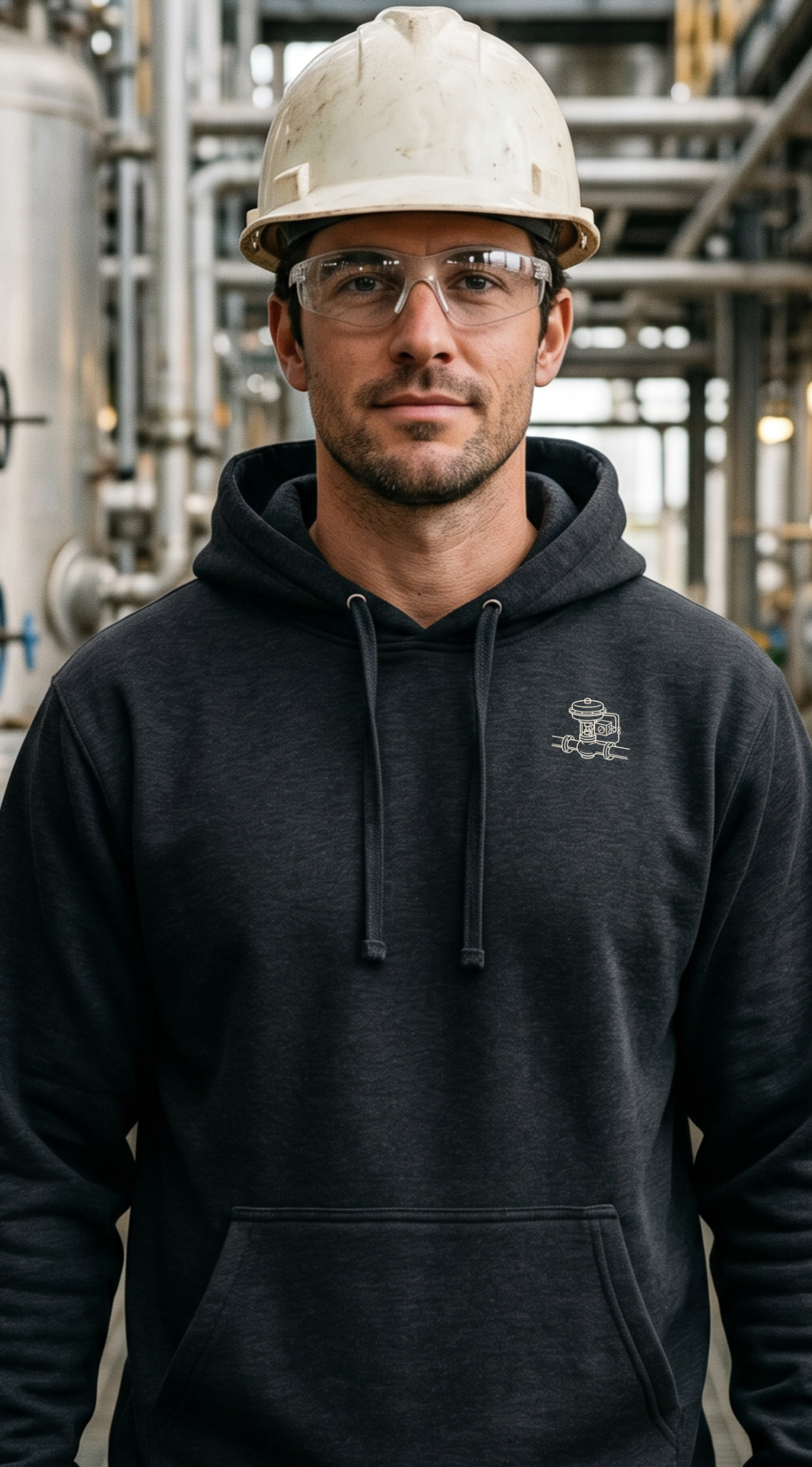 FIELDISO Pneumatic Valve Heavyweight Hoodie