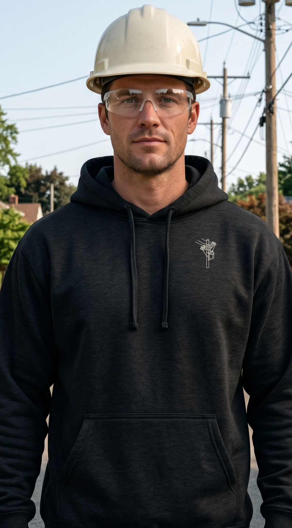FIELDISO Utility Pole Heavyweight Hoodie