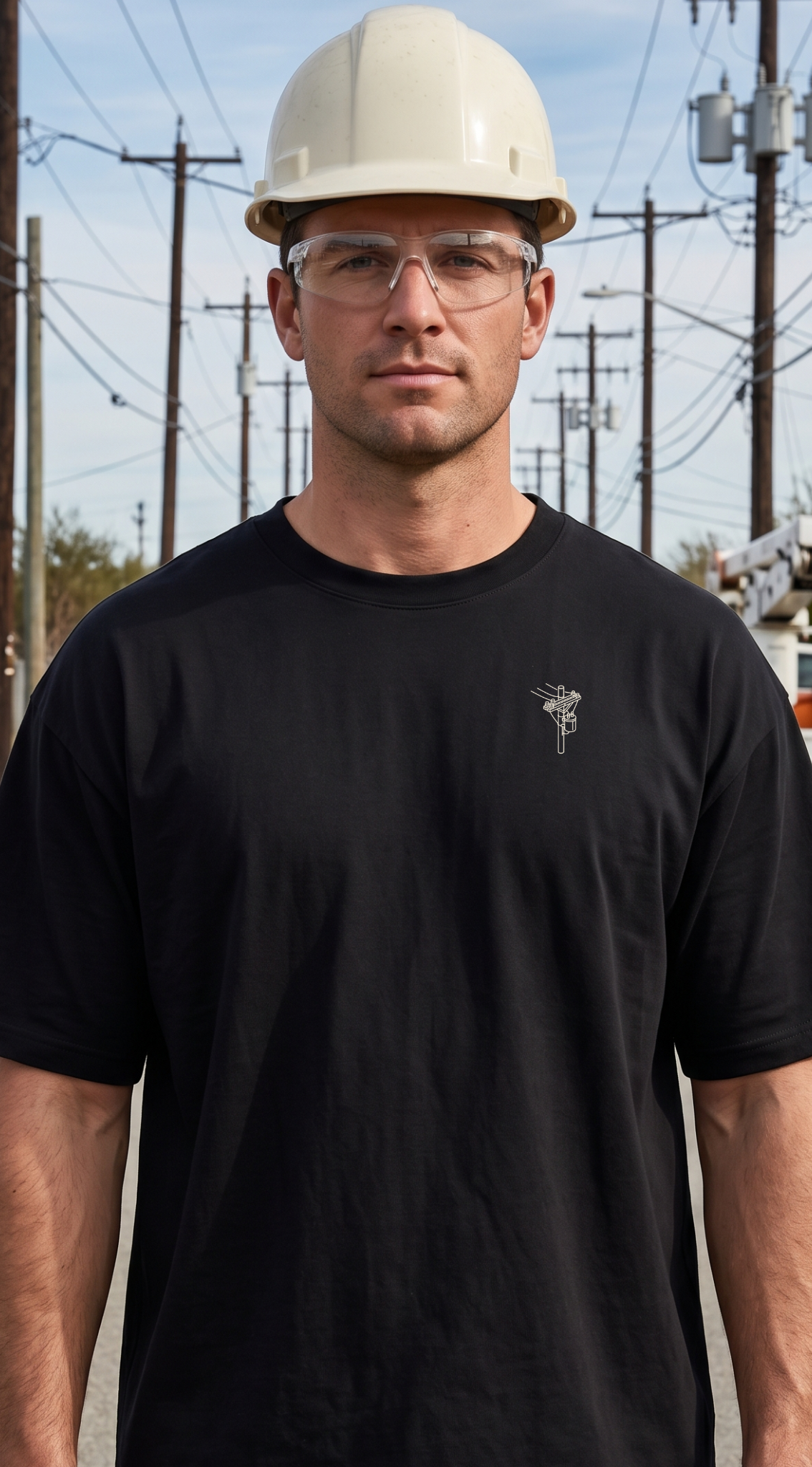 FIELDISO Utility Pole Oversized Tee