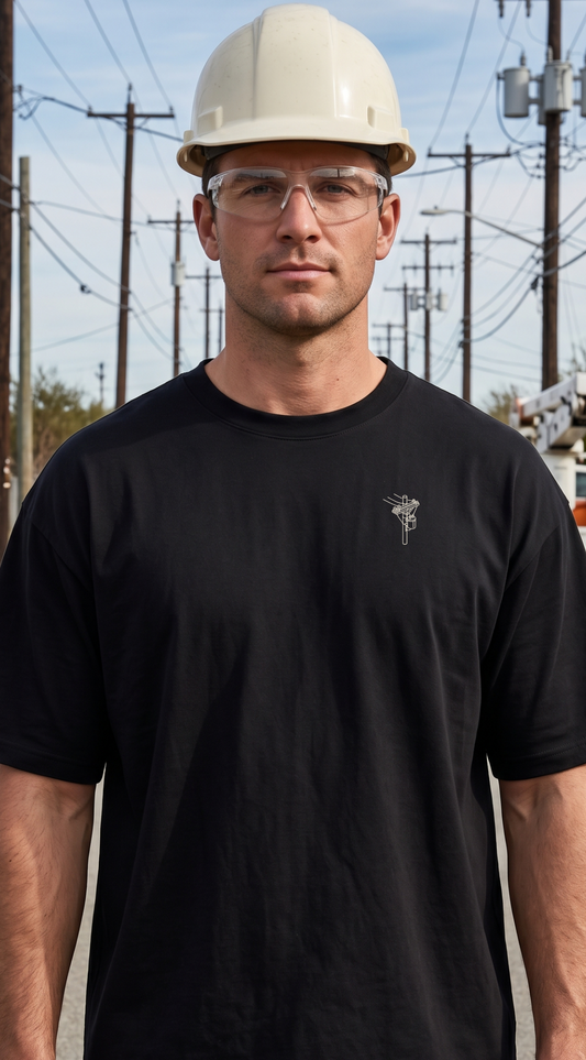 FIELDISO Utility Pole Oversized Tee