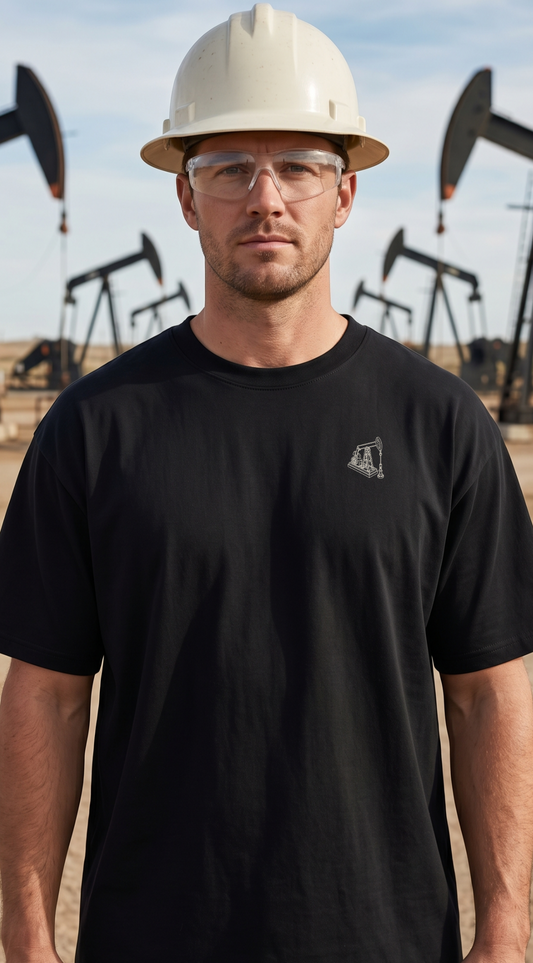 FIELDISO Pumpjack Oversized Tee