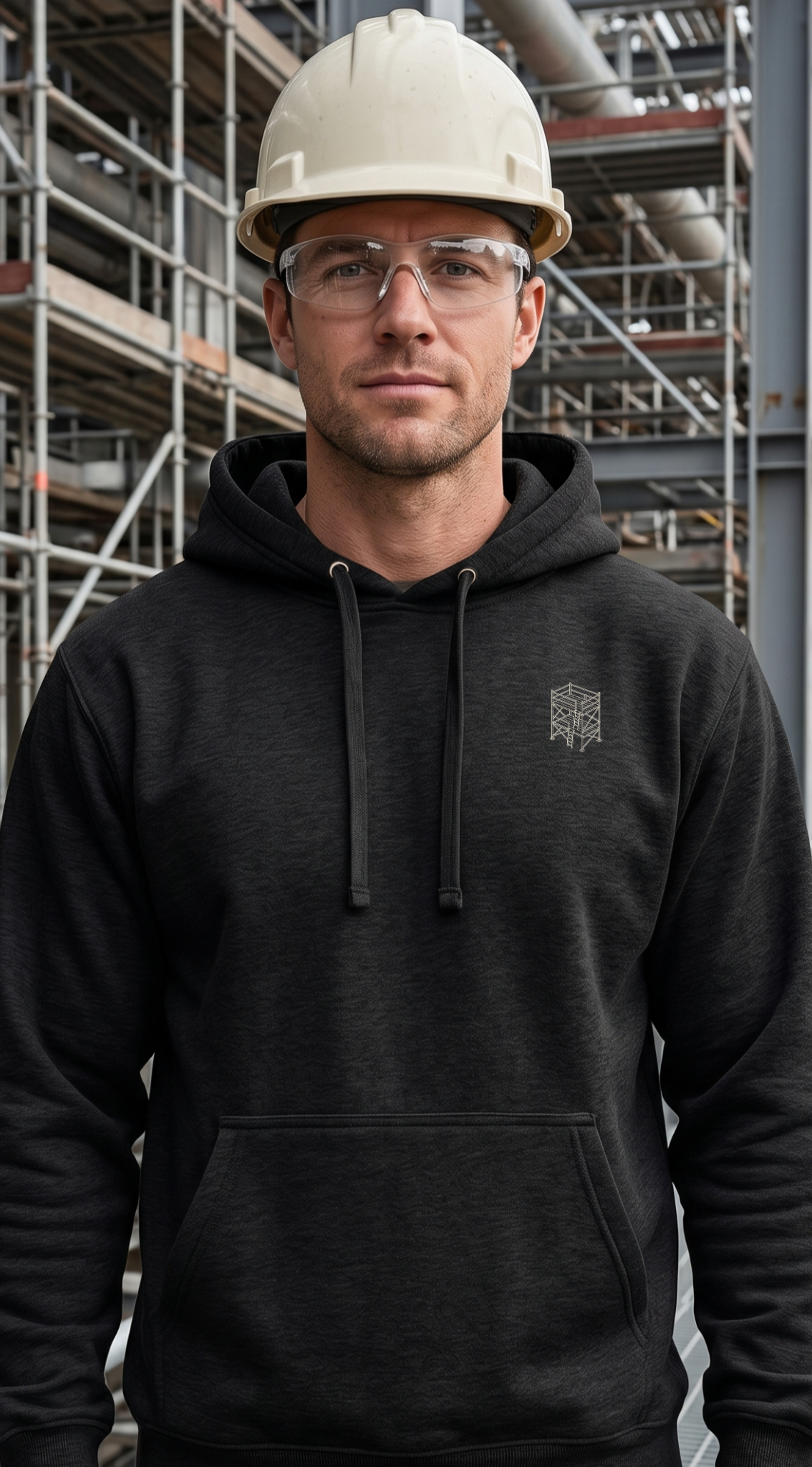FIELDISO Scaffolding Heavyweight Hoodie