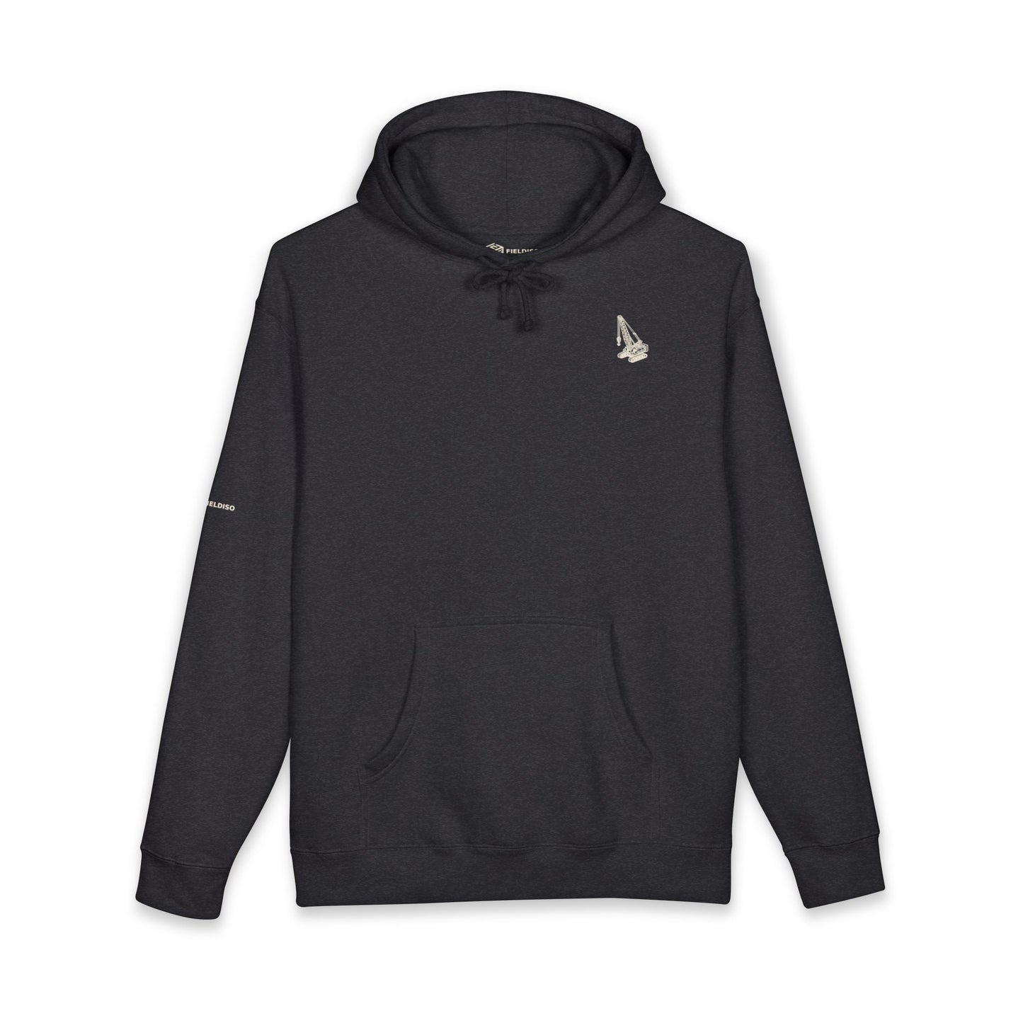 FIELDISO Crawler Crane Heavyweight Hoodie
